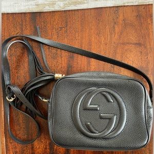 Gucci Soho Crossbody Bag (Black)